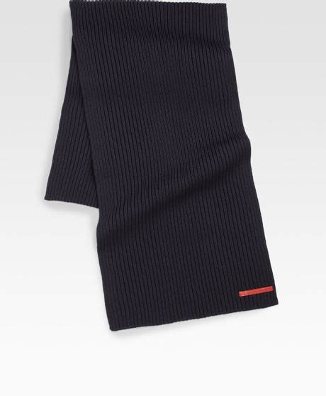 prada mens scarf